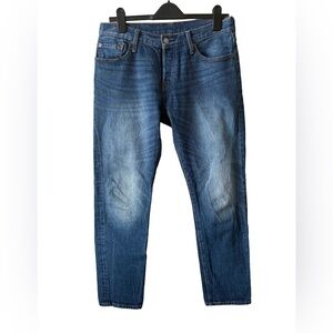 Levi’s 501 CT Customized & Tapered Jeans W27 L34 Medium Wash Denim